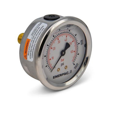 Rear Mount Glycerine Filled Gauge